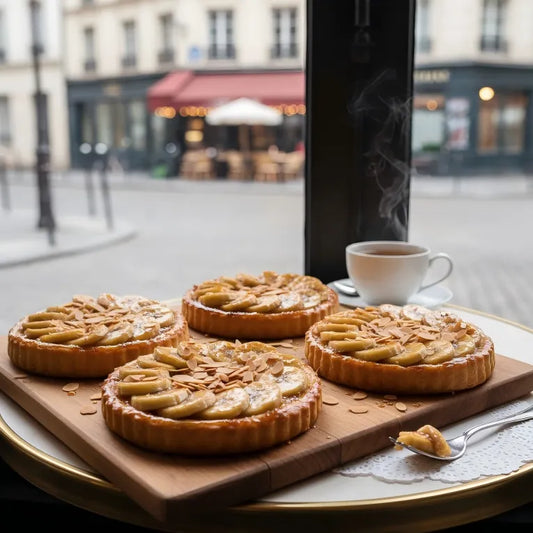 French Caramelized Banana Tart