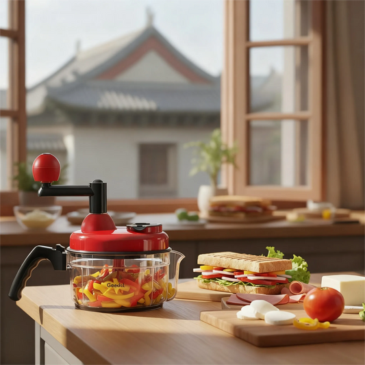 European Street-Style Ham &amp; Bell Pepper Panini