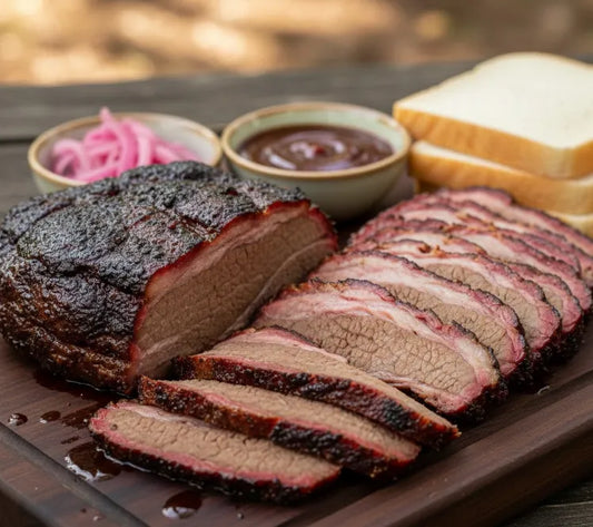 Kansas City-Style Slow-Smoked Beef Brisket
