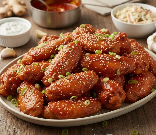 Korean Sweet and Spicy Chicken Wings