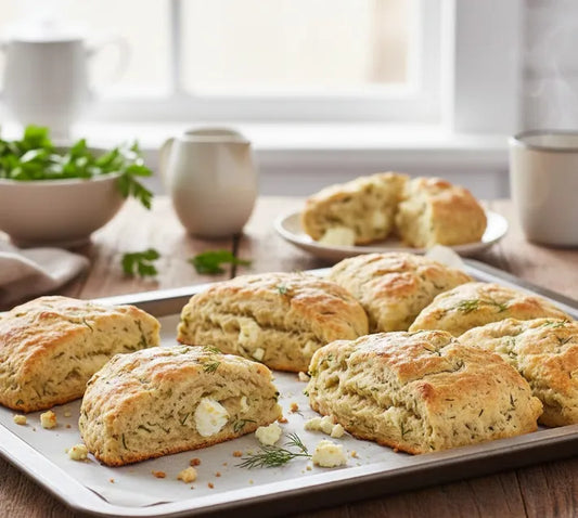 Mediterranean Herb & Feta Scones