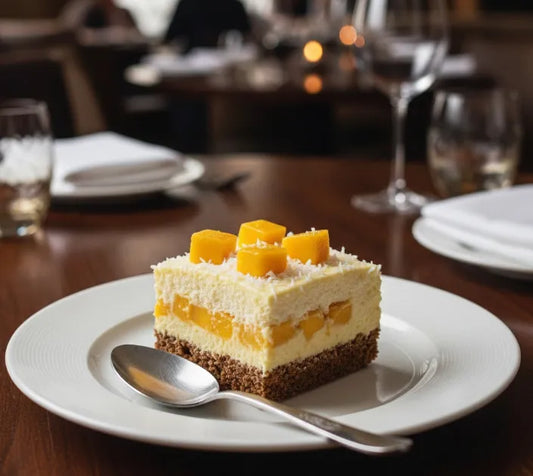 Philippine Mango Coconut Pudding