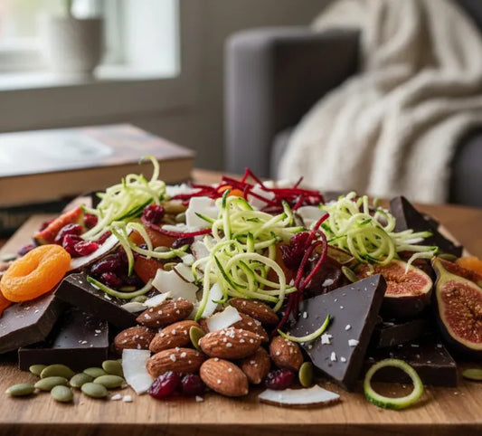 Sweet & Savory Snack Mix Platter