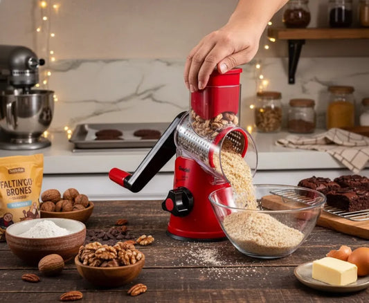 Flawless Gluten-Free Baking: Geedel’s 5-Blade Set Grinds Perfect Nut Flours