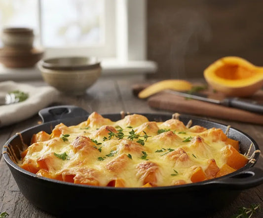 Cheesy Butternut Squash