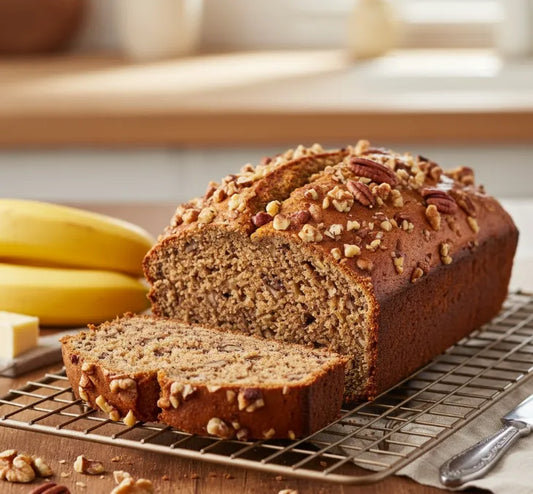 Nutty Banana Bread