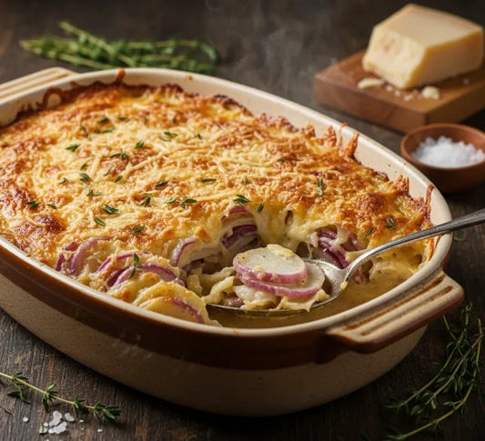 Cheesy Turnip Gratin: A Comforting, Creamy Side Dish