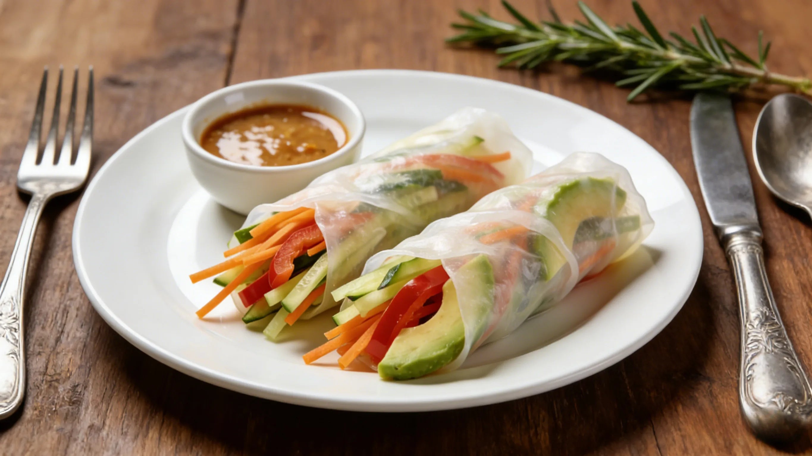 Fresh Vegetable Spring Rolls: Crisp, Colorful, and Bursting with Flavor