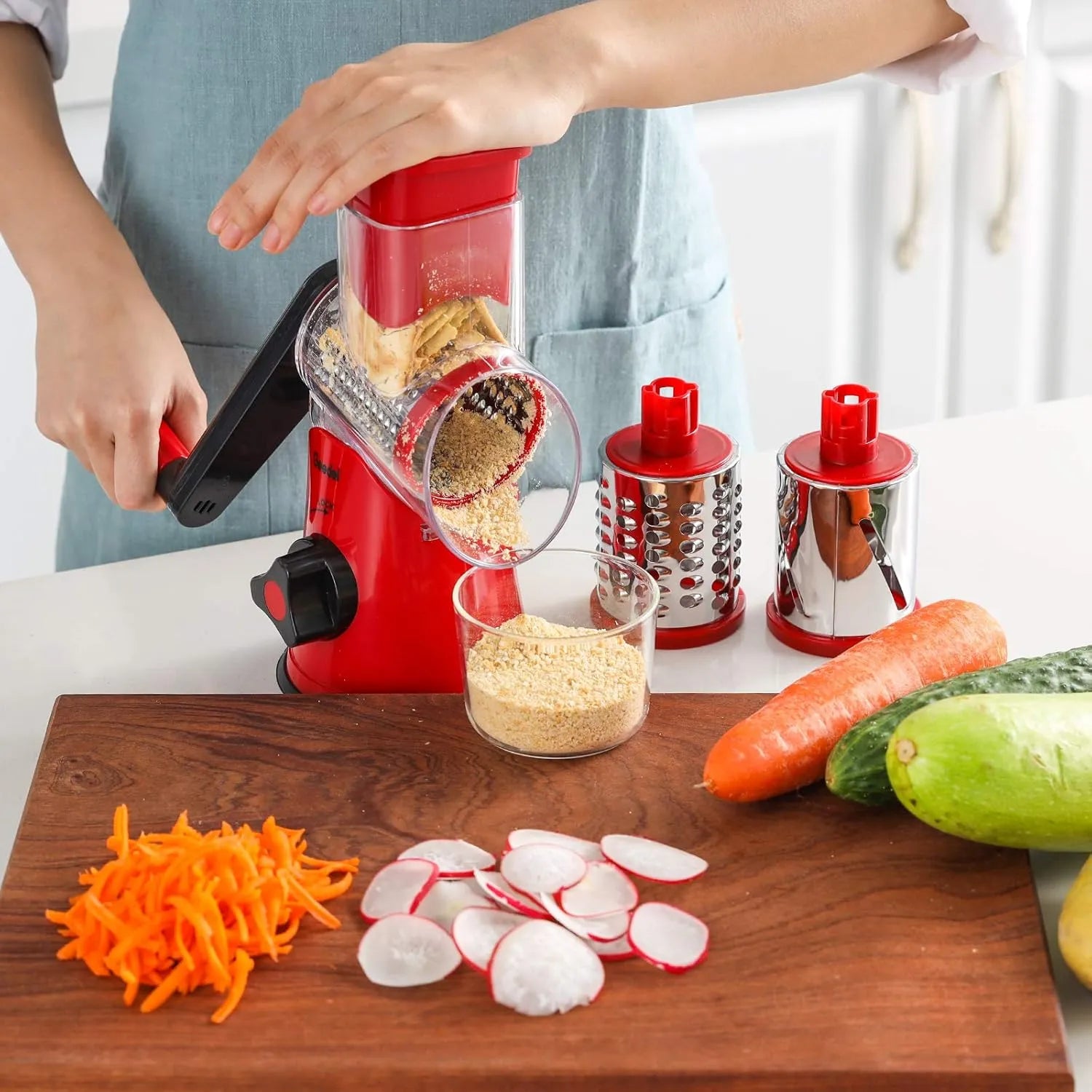 Elevate Your Cheese Game: How the Geedel Rotary Cheese Grater Transforms Everyday Cooking