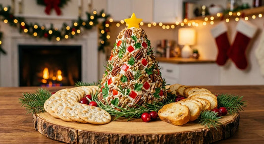 Christmas Tree Cheese Ball: A Festive Holiday Appetizer Made Easier