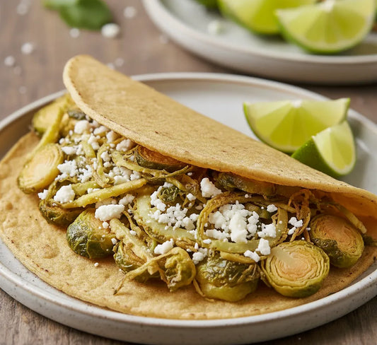 Shaved Brussels Sprout Tacos: Crispy, Fresh, Surprisingly Addictive