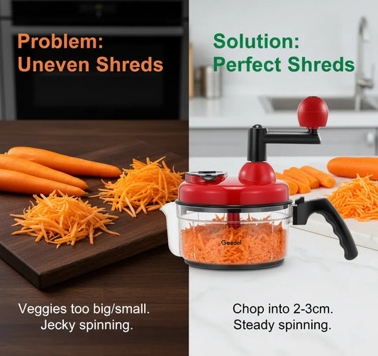 Geedel Vegetable Chopper: Fix These 3 Common Problems (You're Probably Making Easy Mistakes!)