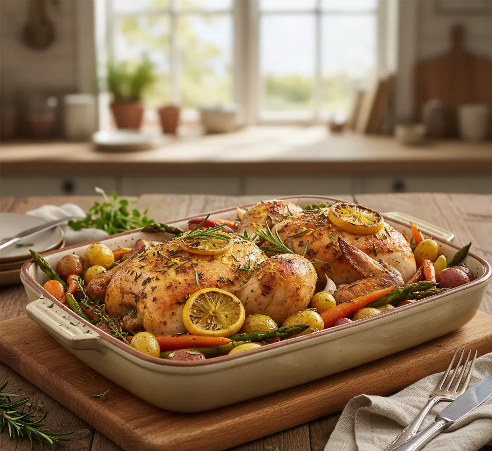Lemon Herb Chicken Bake
