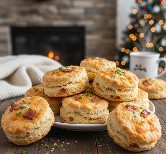 Bacon Cheddar Biscuits: Crispy, Cheesy, Southern Comfort in Every Bite