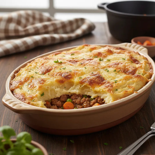Cheesy Shepherd’s Pie: Cozy Comfort with a Golden Top