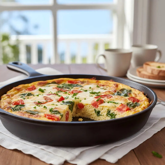 Australian Tomato &amp; Cheese Baked Frittata