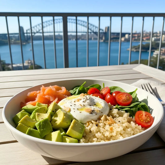 Australian Sunlit Quinoa Avocado Bowl