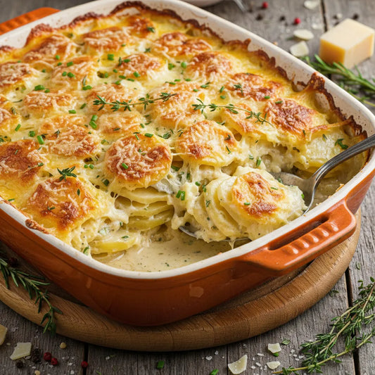 Creamy Cheesy Scalloped Potatoes: Ultimate Comfort Side