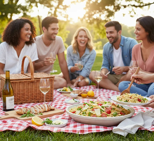 Lemon Parmesan Orzo Salad: Sunshine in a Bowl