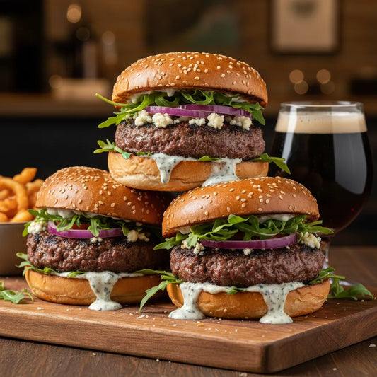 Juicy Blue Cheese Burgers: Bold, Tangy, Melt-in-Your-Mouth Perfection