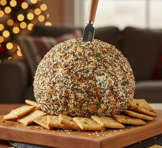 Everything Bagel Cheese Ball: The Party Snack That Disappears in Minutes
