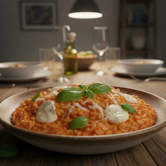 Italian Tomato Basil Risotto