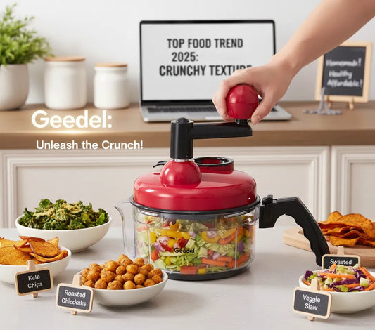 2025's Crunchy Snack Craze: Make Viral Treats in 15 Minutes With Geedel