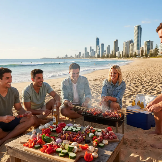 Australian Beef &amp; Vegetable Skewers