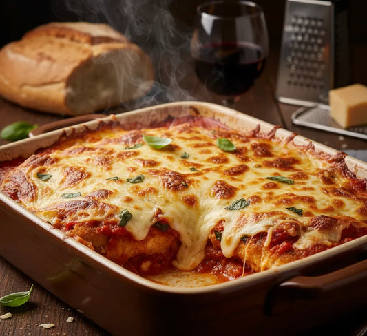 Chicken Parmesan Casserole: Crispy, Cheesy, One-Pan Italian Bliss