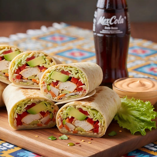 Mexican Chicken &amp; Veggie Shredded Wrap