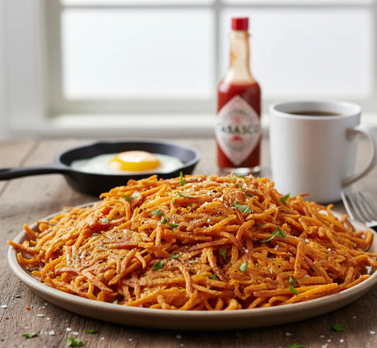 Crispy Sweet Potato Hash Browns: Golden Breakfast Bliss