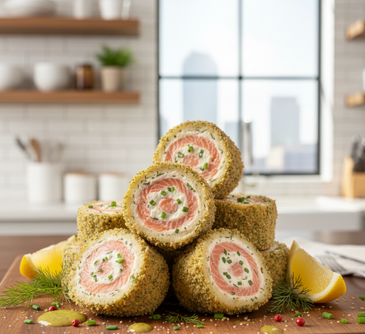 Herb-Crusted Salmon Pinwheels: Elegant, Flavor-Packed, Effortless