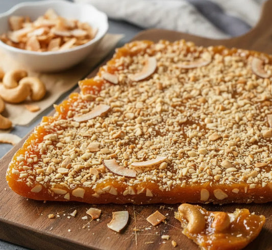 Toasted Coconut Cashew Brittle: Salty-Sweet Crunch Heaven