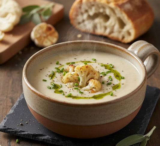 Roasted Cauliflower Soup