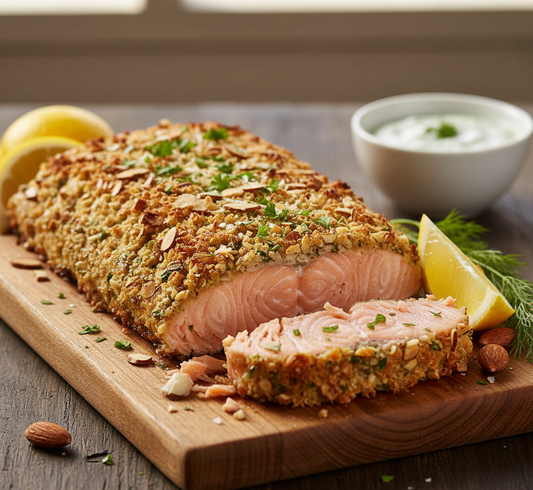 Almond Crusted Salmon