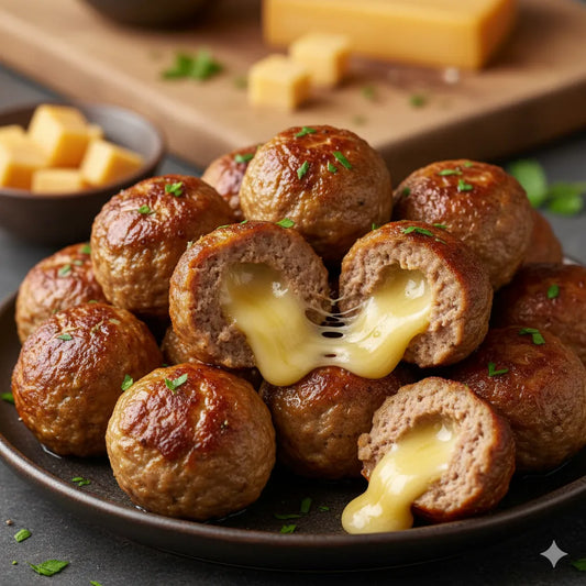 Gouda Stuffed Meatballs: Juicy, Cheesy, Irresistible Bites