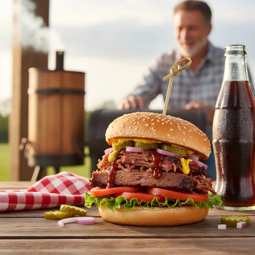 Texas Smoked Beef Sandwich
