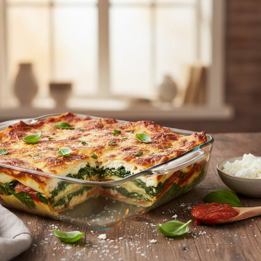 Creamy Spinach & Ricotta Lasagna: Layers of Italian Comfort