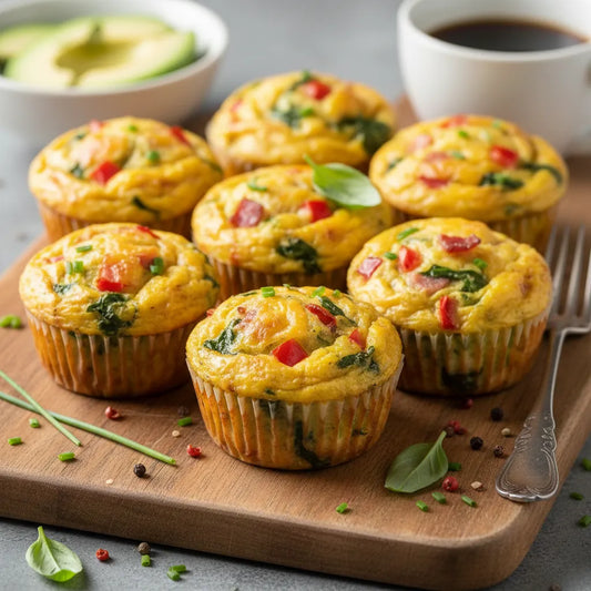 Fluffy Breakfast Egg Muffins: Grab-and-Go Morning Magic