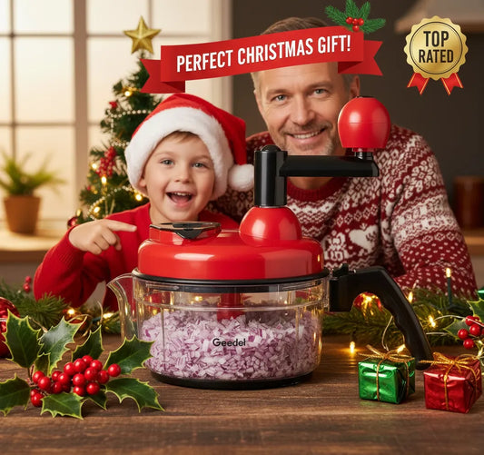 The Perfect Kitchen Gift for 2025: Why Everyone's Rushing to Get the Geedel Manual Vegetable Chopper
