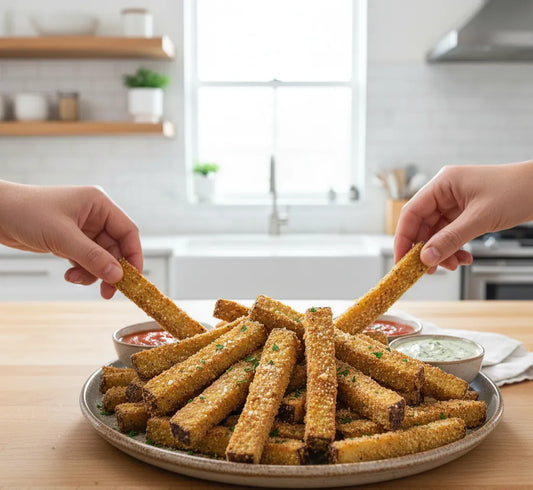 Crispy Parmesan Eggplant Fries: Golden, Cheesy, Irresistible