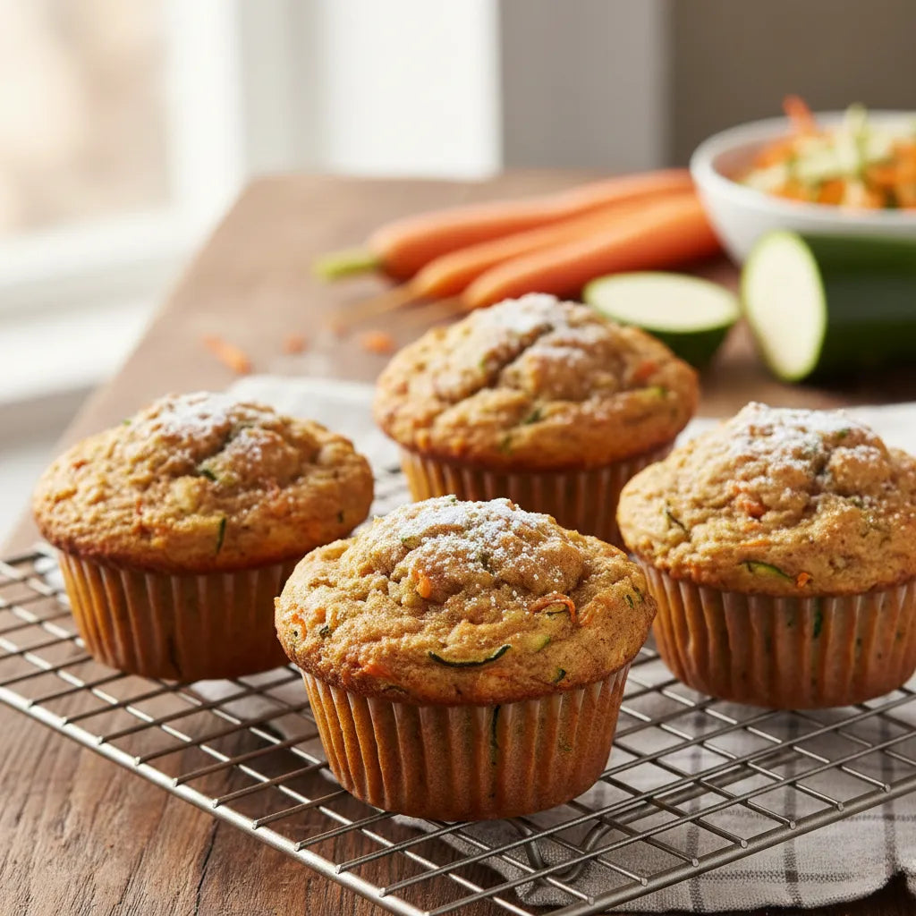 Zucchini Carrot Muffins