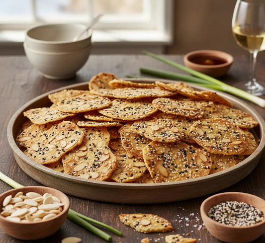 Sesame Almond Crackers: The Internet’s Most Addictive Crunch