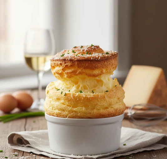 Comté Cheese Soufflé: Light, Golden, Utterly French