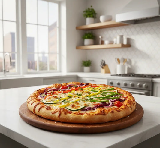 Rainbow Veggie Flatbread: Colorful, Crispy, Crowd-Pleasing Magic