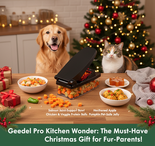 Geedel chopper Kitchen Wonder: The Must-Have Christmas Gift for Fur-Parents!