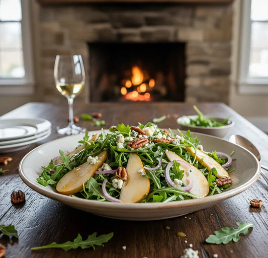 Arugula Pear Salad: Crisp, Sweet, and Effortlessly Elegant