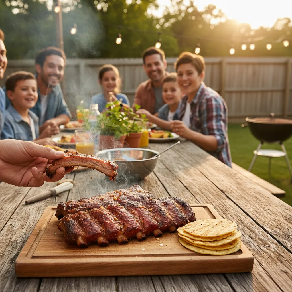 American Country-Style BBQ Ribs