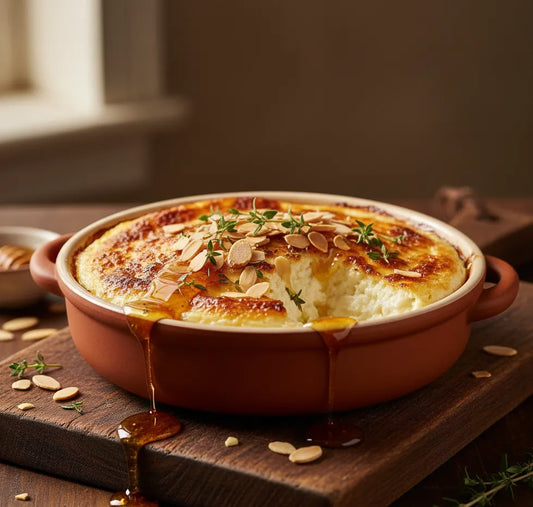 Baked Ricotta with Hot Honey & Almonds: Your New Obsession
