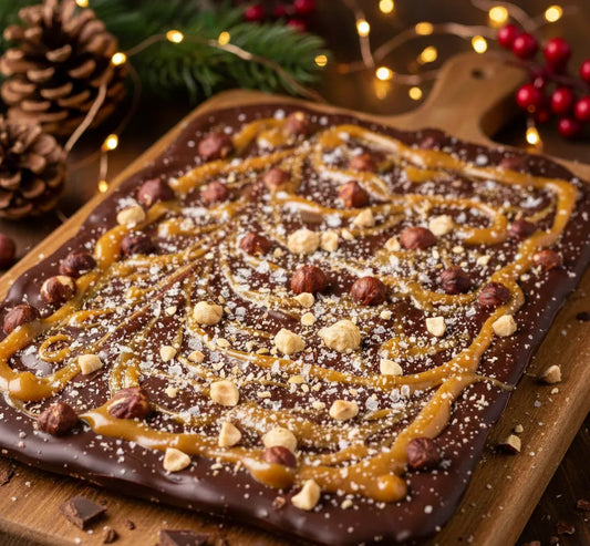 Salted Caramel Hazelnut Bark: Irresistible Crunch in Every Bite